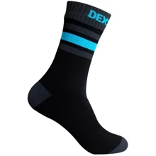 Термоносок водонепроницаемые Dexshell Ultra Dri Sports S черные с голубым (DS625W-ABS): undefined undefined