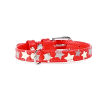 Нашийник Collar Glamour з візерунком Зірочка світиться 27-36 см 15 мм червоний (4823089301181): Виробник Collar