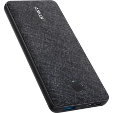 Внешний аккумулятор ANKER Power Bank PowerCore Metro Slim 10000mAh Black (A1229H11): Количество USB 2