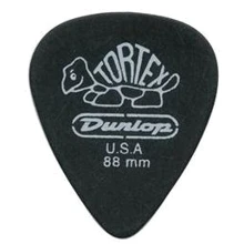 Медіатор Набор медиаторов DUNLOP 488P.88 TORTEX PITCH BLACK PLAYER'S PACK 0.8: Тип Медіатор