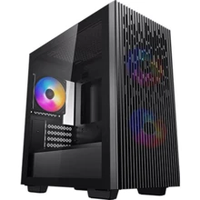 Корпус Deepcool MATREXX 40 3FS ARGB (DP-MATX-MATREXX40-3F): Форм-фактор материнської плати Micro-ATX / Mini-ITX
