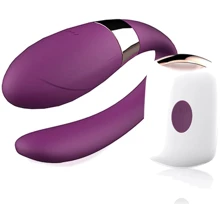 Вибромассажер для пар с пультом ДУ - Boss Series V-Vibe Purple USB 7 Function, BS6200002: Для кого Для пары