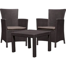 Комплект меблів Allibert Rosario balcony Set коричневий (8711245130422): Вид меблів комплекту Стіл, Крісло