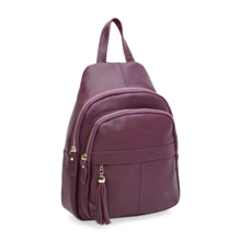Жіночий рюкзак Borsa Leather фіолетовий (K11032v-violet): Стать Женский