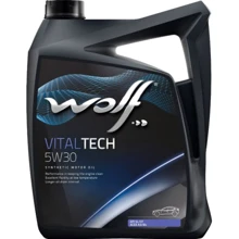 Моторное масло WOLF VITALTECH 5W30 5л: Тип Синтетическое