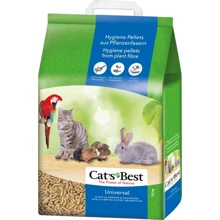 Наполнитель для кошачьего туалета Cat's Best Universal древесный 11 кг 20 л (4002973000847): Вид Древесный