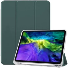 Аксесуар для iPad BeCover Case Book Soft TPU з Pencil Mount Dark Green (706770) для iPad Pro 11" (2018-2021): Колір зелений
