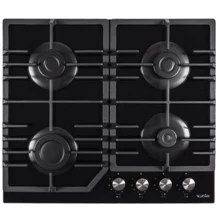 Варочная поверхность газовая Ventolux HSF640-W3G CS (BK): Размеры для встраивания (ШxГ) 55x47 см
