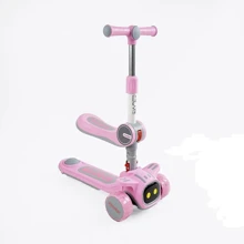 Самокат Skyper 3в1 с сиденьем (LW-0812): Количество колес 3
