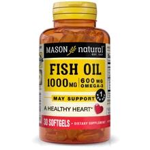 Mason Natural Fish Oil 1000 mg Omega-3 600 mg 30 капсул: Тип Омега 3