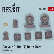 Смоляні колеса RESKIT для літака Convair F-106A "Delta Dart" RS48-0074: Виробник RESKIT