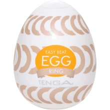 Мастурбатор-яйце Tenga Egg Ring із асиметричним рельєфом: Для кого Для чоловіків
