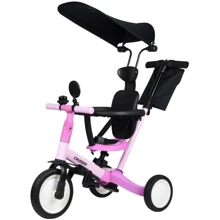 Велосипед-беговел Tri-cycle 5in1 Cruiser Versa, розовый: Тип 3х колесный велосипед