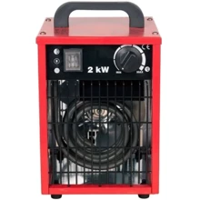 Тепловентилятор Inelco Neutral 2 кВт 230В 260м³/час красный (175100001): Тип Тепловентилятор