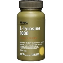 Амінокислота для спорту GNC L-Tyrosine 1000 60 caps: Смак Без смаку