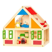 Дерев'яний ігровий набір Viga Toys Ляльковий будиночок (56254): Виробник Viga Toys