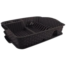 Сушарка для посуду Violet House 0757 Brown Роттанг 48х37.5х9см (0757 Роттанг BROWN сушка д/пос.48*37.5*9 см): Тип настольная