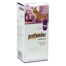 Таблетки Bayer/Elanco Profender Антигельминтик 24 таб. для собак (4007221043331): undefined undefined
