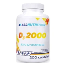 All Nutrition Vitamin D3 2000 Витамин D3 200 капсул: Форма выпуска Капсулы