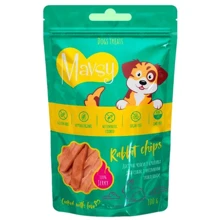 Лакомство диетическое Mavsy Rabbit chips Диетические чипсы из мяса кролика для собак с чувствительным пищеварением 100 г (LSR02): Производитель Mavsy