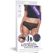 Вібротрусики LoveToy Rechargeable IJOY Remote Control Lace Panty: Для кого Для жінок