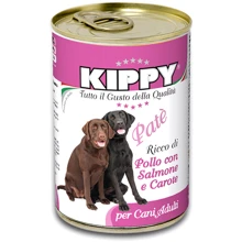 Консерви для собак Kippy з куркою, лососем і морквою 400 г (8015912503428): Тип вологий корм