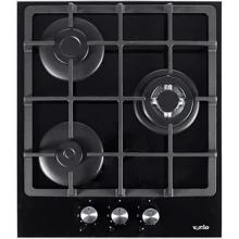 Варочная поверхность газовая Ventolux HSF430-S3G CEST (BK): Размеры для встраивания (ШxГ) 40.5x47.5 см