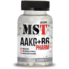 Амінокислота для спорту MST Nutrition AAKG+B6 Pharm 120 caps: Смак Без смаку