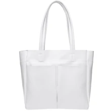 Жіноча сумка шоппер Ricco Grande біла (1L926-white): Стать жіночий