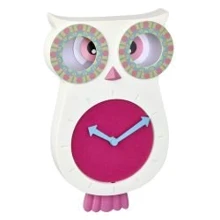 Настінний годинник з маятником TFA Owl LUCY білий 110х70х330мм (60305202): Виробник TFA