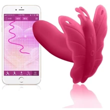 Стимулятор для клітора Realov Lydia I - Smart Butterfly Vibe - App Control, рожевий: Для кого Для жінок
