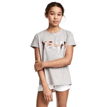 Футболка H & M 2911-4763985 170 см сіра: Тип футболки