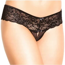 Женские стринги SoftLine - G-String 2403, M/L (black): Для кого Для женщин