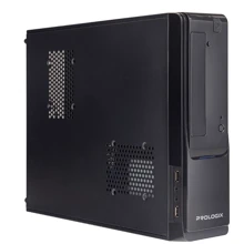 Корпус Prologix E100 Slim 400W Black: Форм-фактор материнской платы MicroATX/Mini-ITX