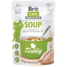 Влажный корм Brit Care Soup with Turkey Суп для котов с индейкой 75 г (8595602569199): Тип Влажный корм