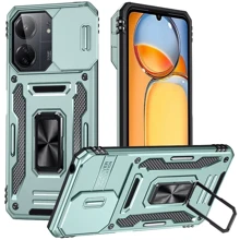 Чохол для телефона Mobile Case Camshield Army Ring Light Green для Xiaomi Redmi 13C / Poco C65: Сумісність Xiaomi Redmi 13C / Poco C65