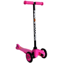 Самокат Trolo Mini 3+ (pink) до 20кг: Количество колес 3