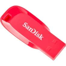 USB-флешка SanDisk 64GB Cruzer Blade USB 2.0 Pink (SDCZ50C-064G-B35PE): Стандарт USB USB 2.0