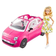Набор с куклой Barbie Фиат розовый: Производитель Barbie