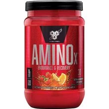 Аминокислота для спорта BSN Amino X 435 g / 30 servings / Strawberry orange: Вкус Клубника-апельсин