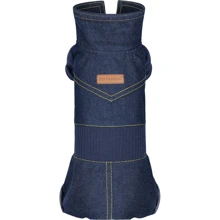 Комбінезон для собак Pet Fashion Jeans розмір S темно-синій (4823082427154): Тип Комбинезоны