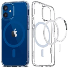 Чохол для iPhone Spigen Ultra Hybrid Mag Safe Blue (ACS02627) for iPhone 12 / iPhone 12 Pro: Колір синій