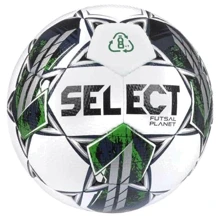 Мяч для игры Select FUTSAL PLANET v22 футзальный Бело-зеленый Уни 4 (103346-327): Вид Футзальные