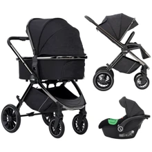 Універсальна коляска 3 в 1 FreeON JOY PLUS black (49683): Тип коляски Универсальная коляска (3-в-1)