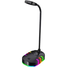 Мікрофон Xtrike Me XMC-02 RGB 3.5mm+USB Black (XMC-02): Призначення для компьютера