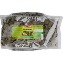Корм для донных травоядных рыб Dajana Spirulina Wafers в чипсах 1 кг (DP060K (5356)): Вид корма Чипсы