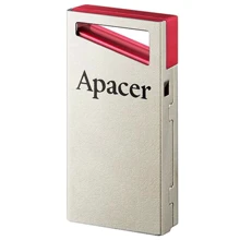 USB-флешка Apacer AH112 64GB USB 2.0 Red (AP64GAH112R-1): Стандарт USB USB 2.0