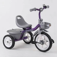 Детский велосипед BestTrike сиреневый (BS-4298): Тип 3х колесный велосипед