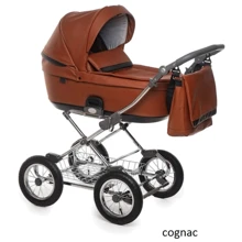 Универсальная коляска 2 в 1 Roan Bloom Classic 9023-RCB-Cognac Cognac коричневый: Тип коляски Универсальная коляска (2-в-1)