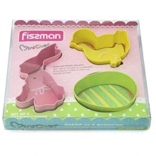 Набор формочек для печенья Fissman (AY-8569.BW): Материал нержавеющая сталь